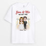 Personalised You & Me Wedding Anniversary T-shirt - Personal Chic