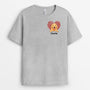 0903AUK2 Personalised T shirt Gifts Dog Dog Lovers