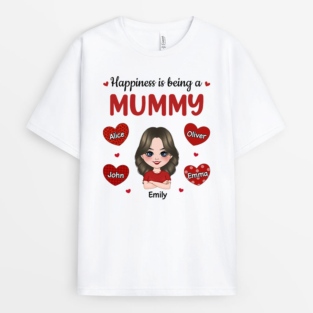 0911AUK2 Personalised T shirts Gifts Leopard Grandma Mum