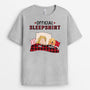 0914AUK2 Personalised T shirts Gifts Sleeping Cat Lovers