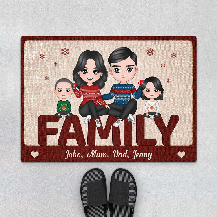 Personalised Family Door Mats - Personal Chic