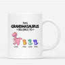 Personalised This Grandmasaurus Belongs To Mug - Personal Chic