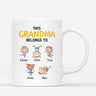 Personalised This Grandma Mummy Belongs To Mug - Personal Chic